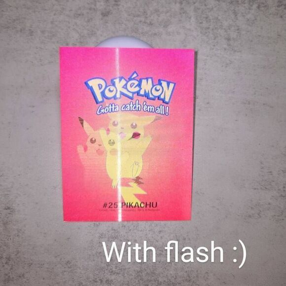 Vintage Hella Rare Pokémon Lenticular Holographic Pikachu #25 Card - Picture 8 of 9